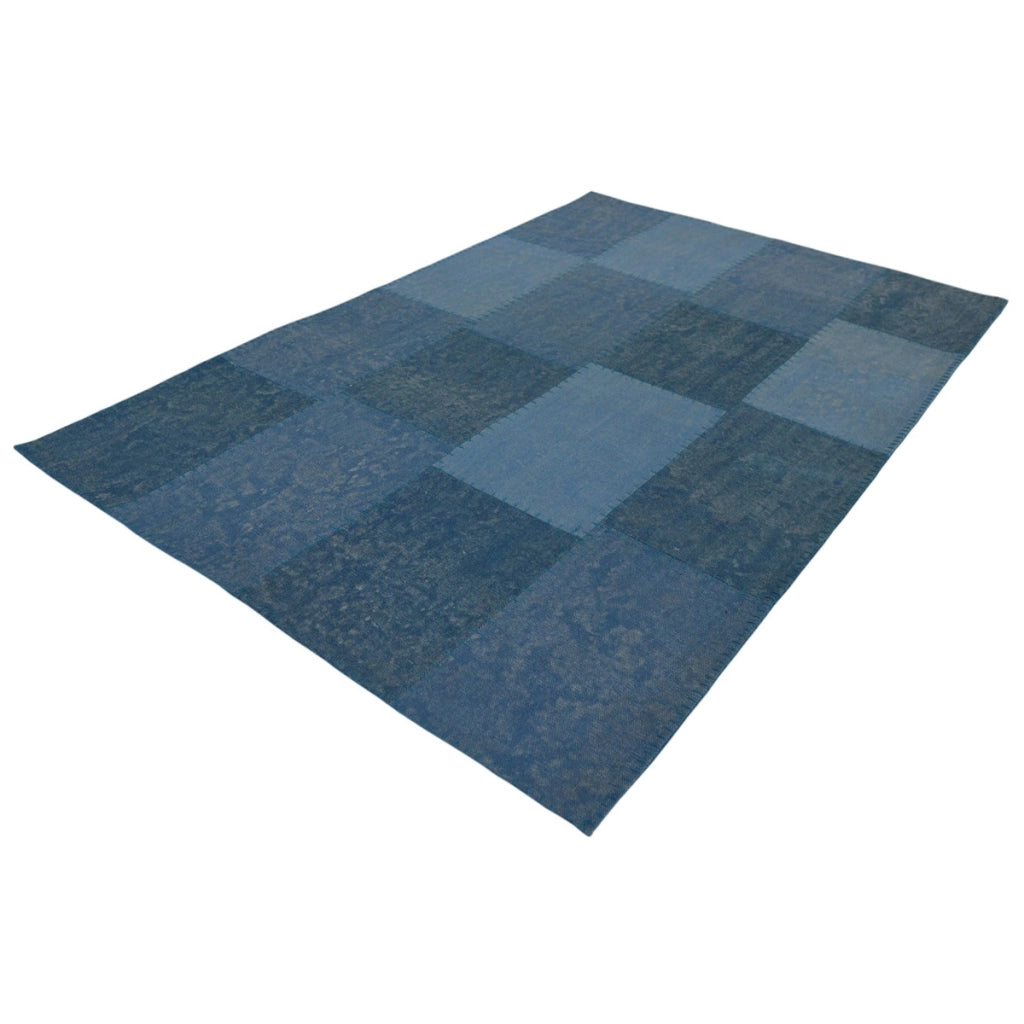 Tappeto Vintage Lyrical 100 Multi Blu in Cotone