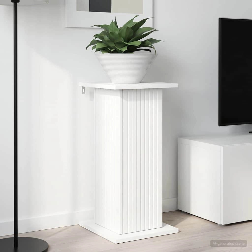 Supporto per piante Bianco 30,5 x 30 x 60,5 cm 899780