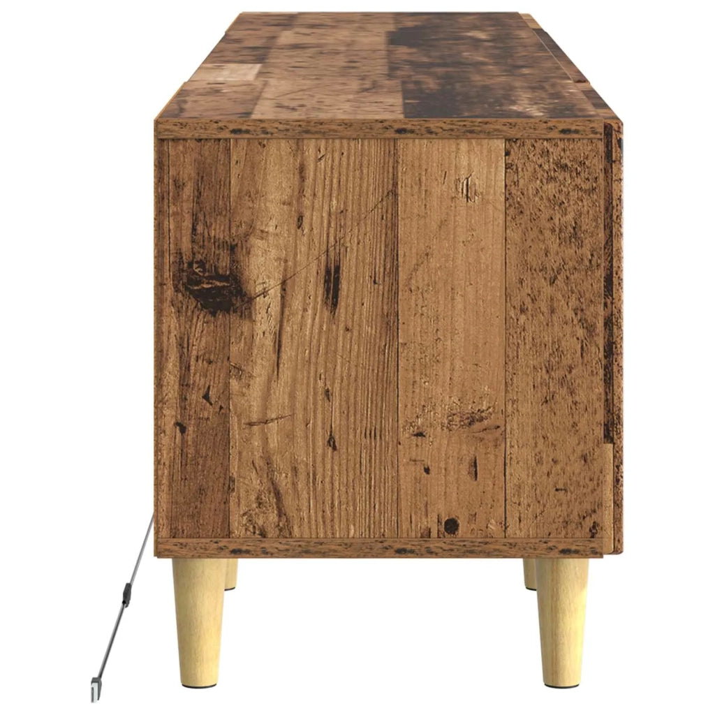 Mobile TV LED ARNHEM 153 x 35 x 43 cm Legno antico 896693