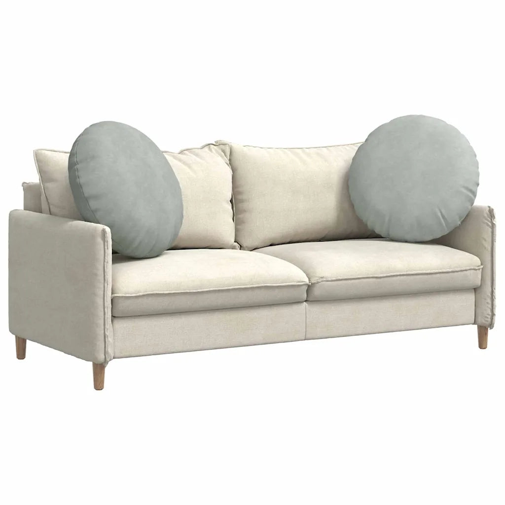Cuscini per Seduta 2 pz | Cuscini per sedie Grigio chiaro ?60 x 21 cm Velluto