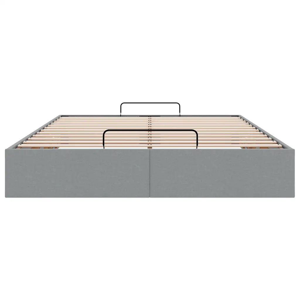 Struttura Letto Pouf senza Materasso 140x200 cm in Tessuto