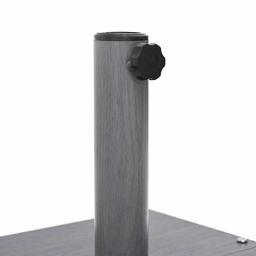 Base per ombrellone Aspetto Legno Grigio Scuro CFW8790450