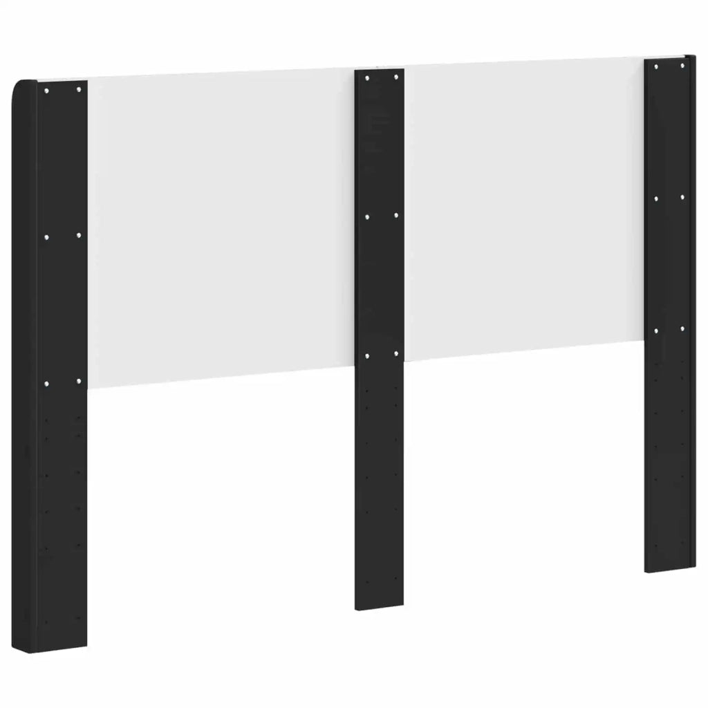 Testiera Letto Nero Legno ingegnerizzato 889606