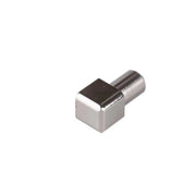 Capsula in acciaio quadrata : Modello - 8MM SATINATO