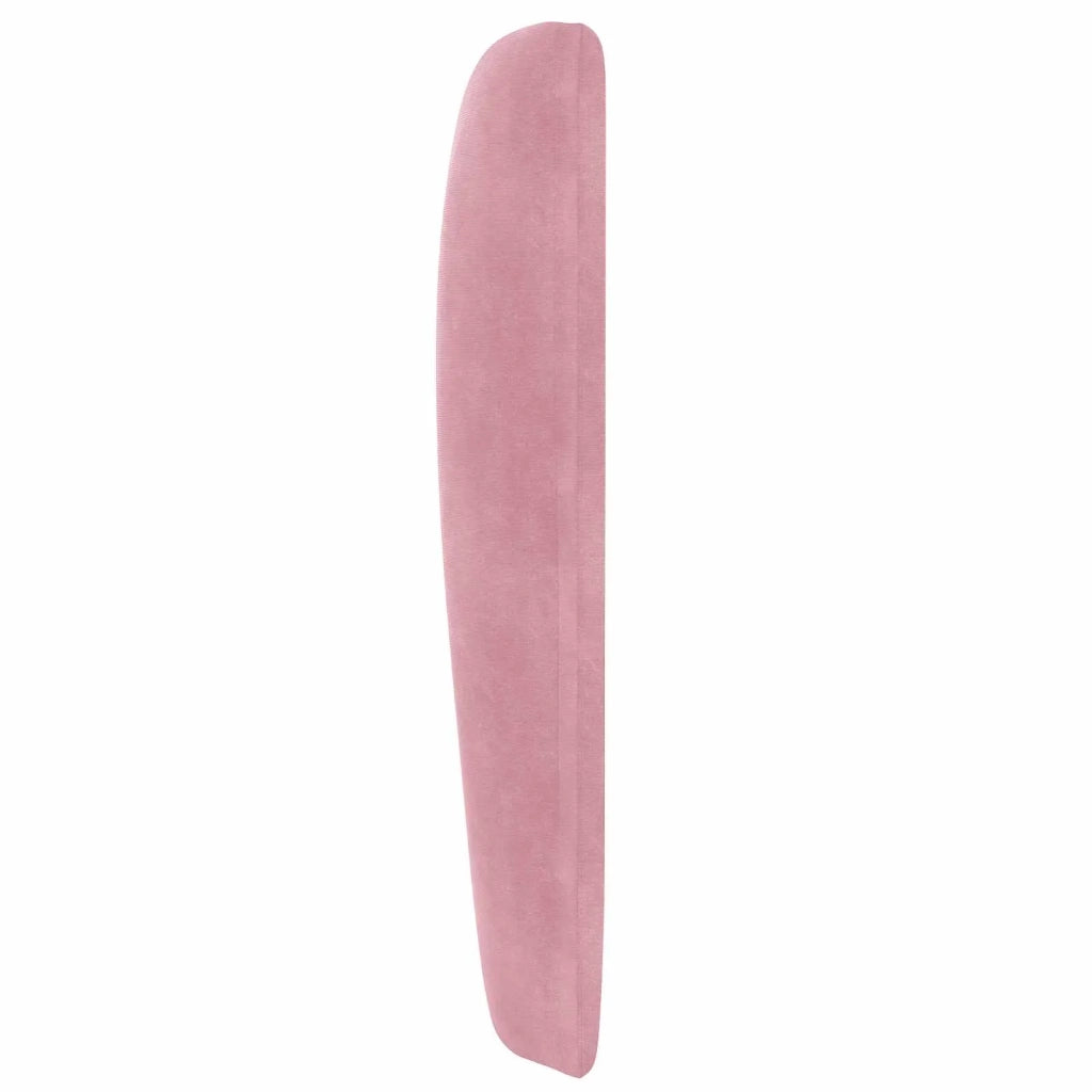 Orecchia della Testata Rosa 80 x 23 x 6 cm Velluto 346575