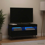 Mobile TV LED Nero Legno ingegnerizzato 897656
