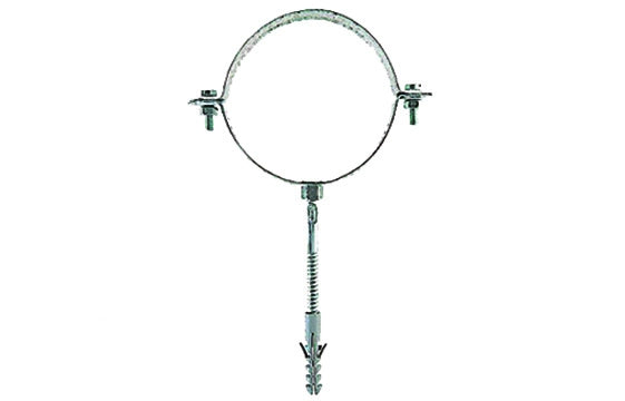 COLLARE FISCHER IN ACCIAIO ZINCATI TONDI SCP T- Diam.   80- FISCH- pezzi 50