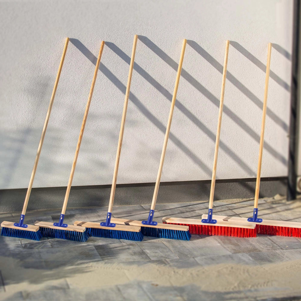 Scopa da giardino KADAX per spazzare strade e giardini, 30 cm