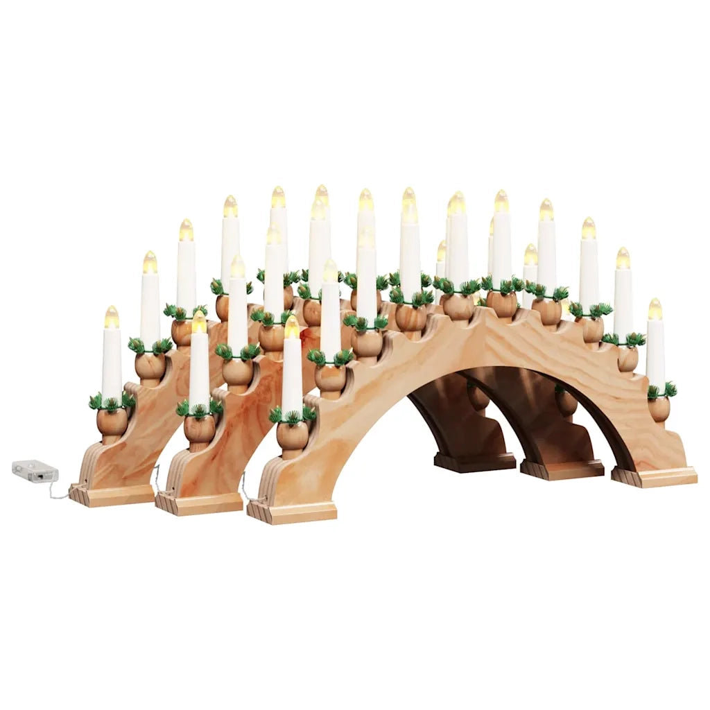 Arco di Candele di Natale con 10 Candele LED 3 pz LED 42019708