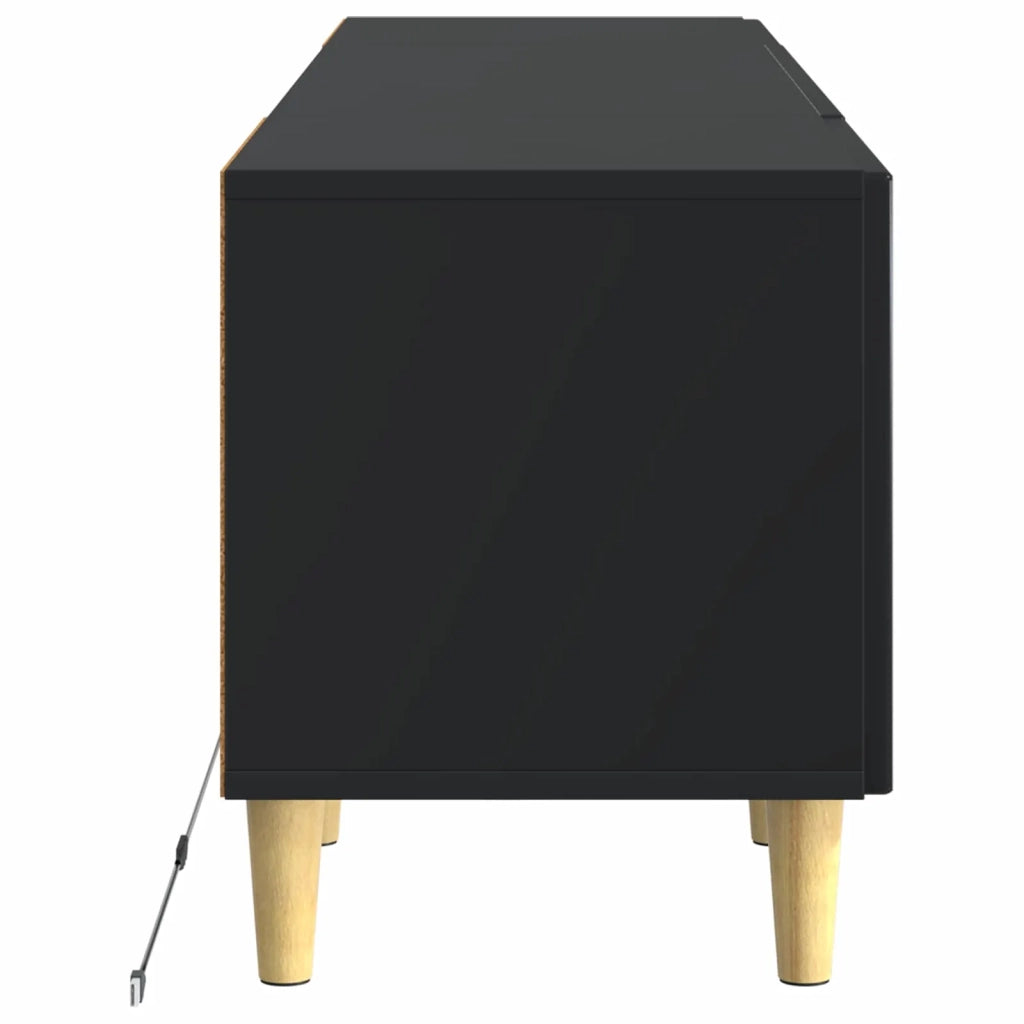 Mobile TV LED ARNHEM 153 x 35 x 43 cm Nero Legno ingegnerizzato 896686