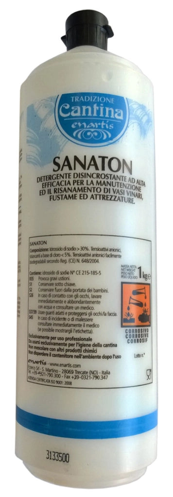 DETERGENTE PER VASI VINARI SANATON 1 L- 1,0 pz