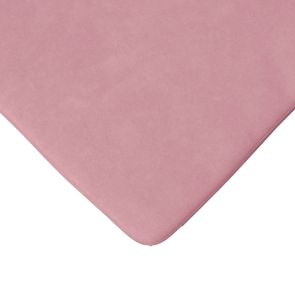 Cuscini per Seduta 4 pcs Rosa 40 x 40 x 3 cm Velluto 42015210