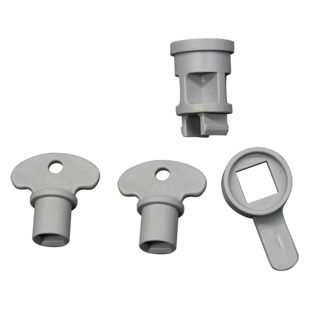 Accessori per Sportello Contatore Totale 4 Pezzi