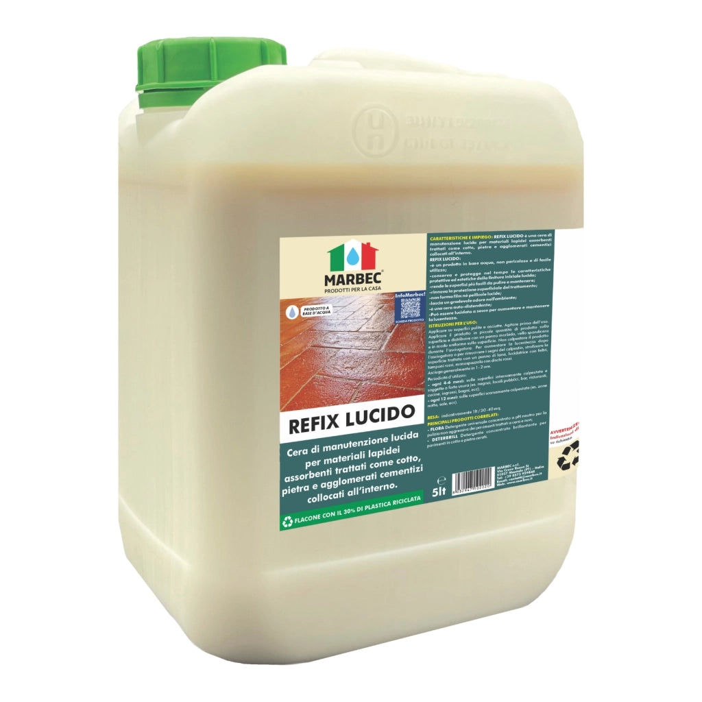 Cera per pavimenti REFIX LUCIDO   5LT