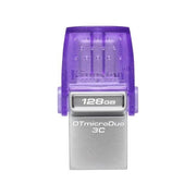 Kingston technology datatraveler 128gb microduo 3c 200mb/s dual usb-a + usb-c - KINDTDUO3CG3/128GB