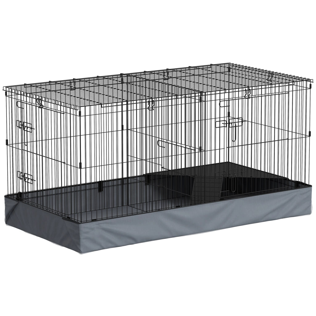 Gabbia per Criceti 2 in 1 ¨C Zephmum ¨C Nero