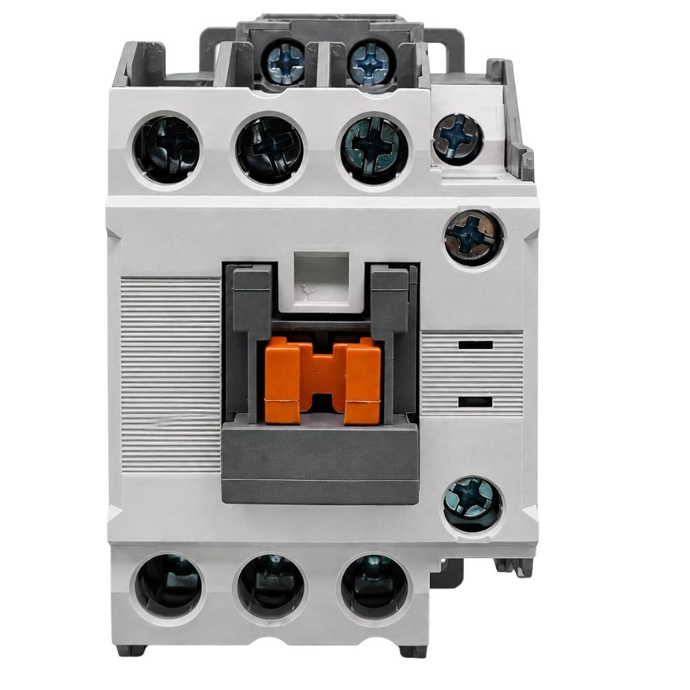 Contattore di potenza 9a, 4 kw, 3 poli 230vac contatti ausiliari 1a1b mc-9b 230vac 1a1b 50/60hz applicazioni industriali