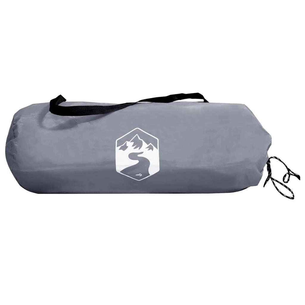 Tenda a tunnel 4 persona Grigio e arancione 42018567