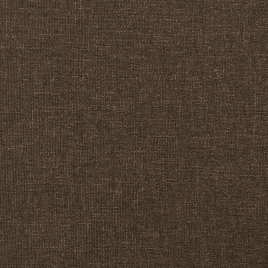 Testiera | Testata Marrone Scuro 144x5x118/128 cm Tessuto