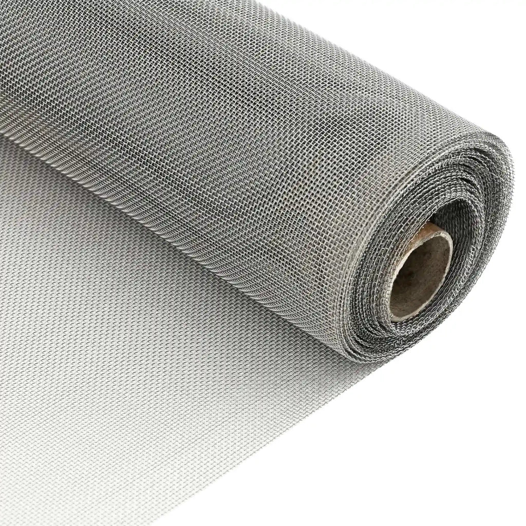 Rete per schermatura 100 x 1000 cm 20 Mesh Argento 42039540