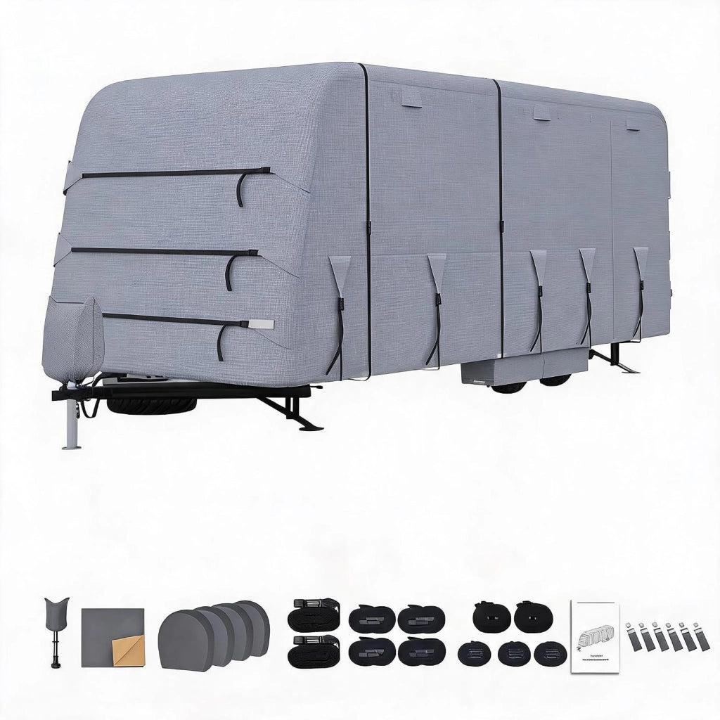 Telo di copertura resistente a 4 strati per roulotte e camper.
