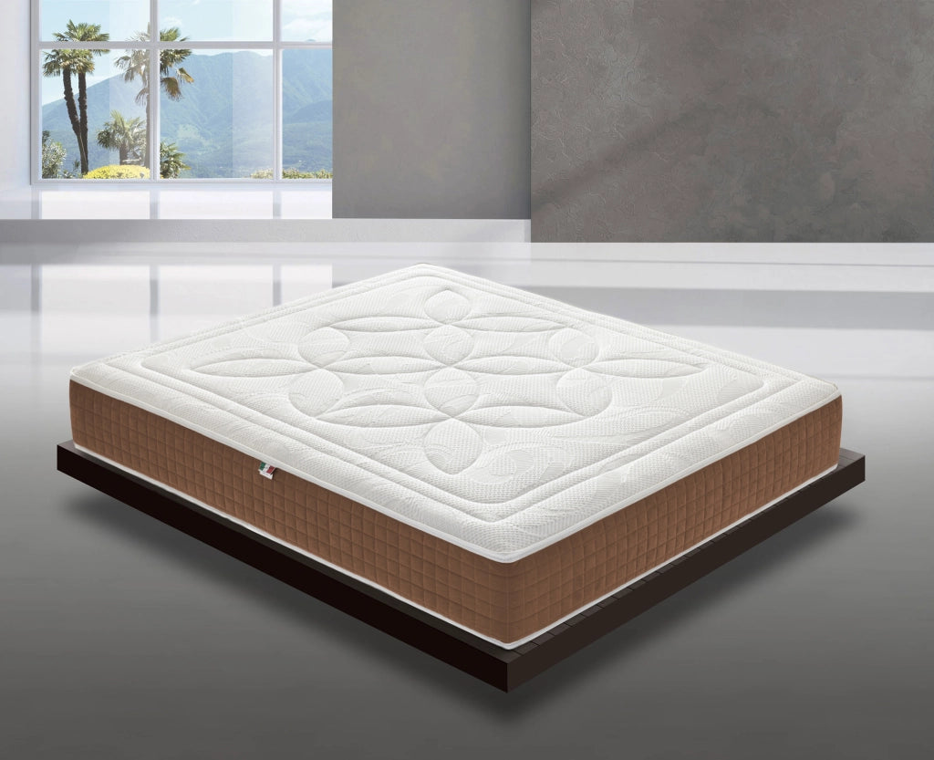 Materasso Matrimoniale 160x190 in Memory Foam  Alto 22 cm  5 cm di memory  Sfoderabile