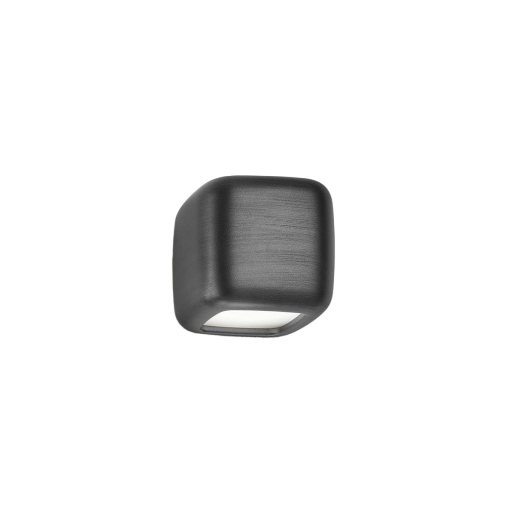 Babol A Lampada a Parete LED Indiretta, Alluminio Pressofuso Finitura Nero Opaco, 2x8W 3000K IP20 - Gealuce