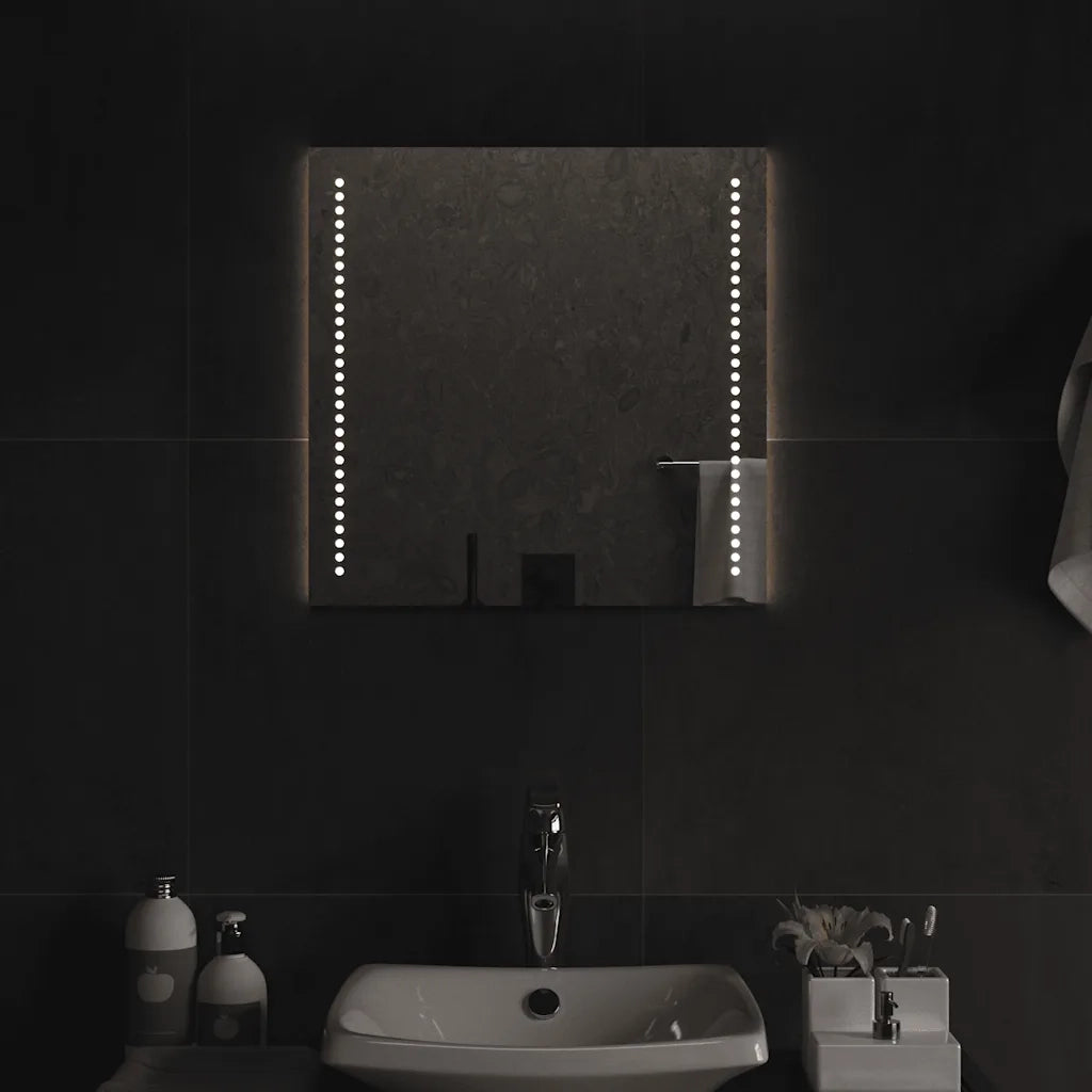 Specchio da Bagno | Specchio decorativo con Luci LED 50x50 cm