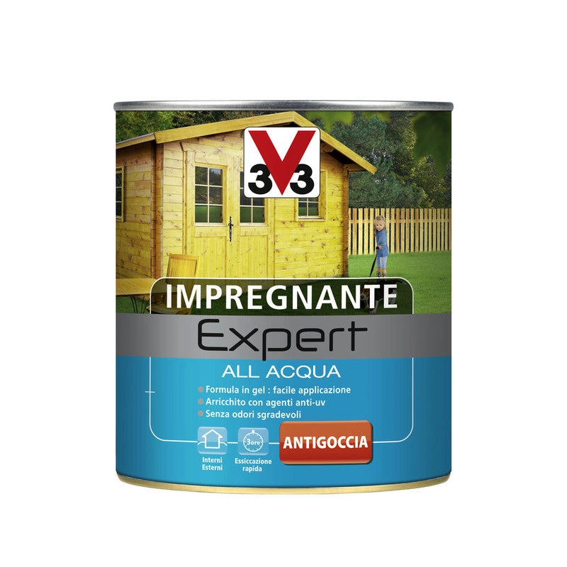 V33 IMPREGNANTE EXPERT ACQUA MOGANO 0,75L
