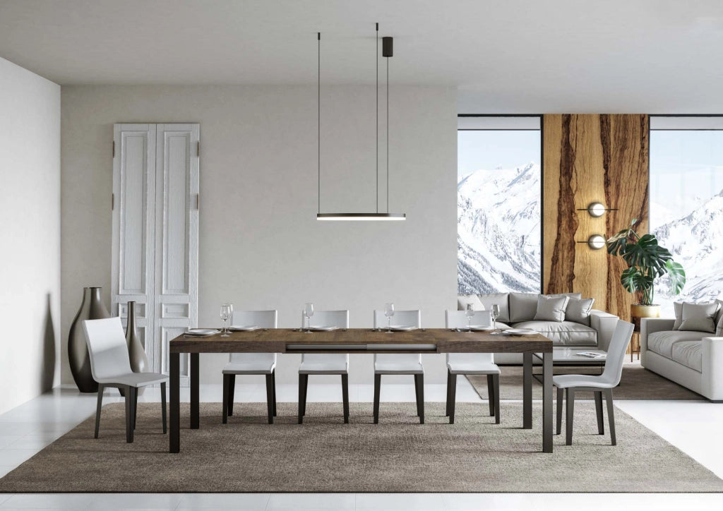 Tavolo Allungabile 130-390x90x77 cm Everyday Noce