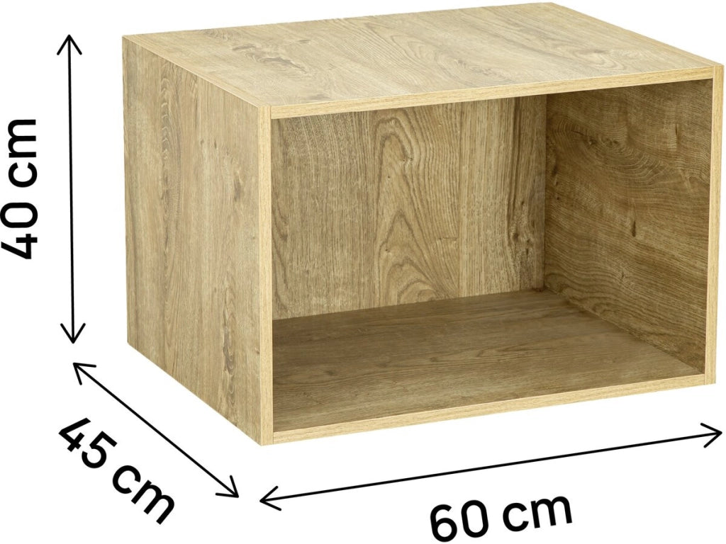 Modulo rialzato per cabina armadio in legno "Opéra" - 60 x 45 x 40 cm - Beige