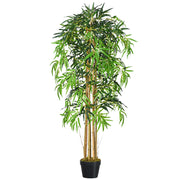 Bamb¨´ Artificiale con Vaso ¨C zephmum ¨C 18x150cm