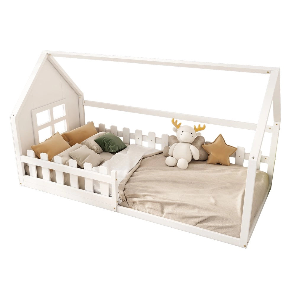 Letto singolo ¨C Minimal ¨C bianco 90x200cm