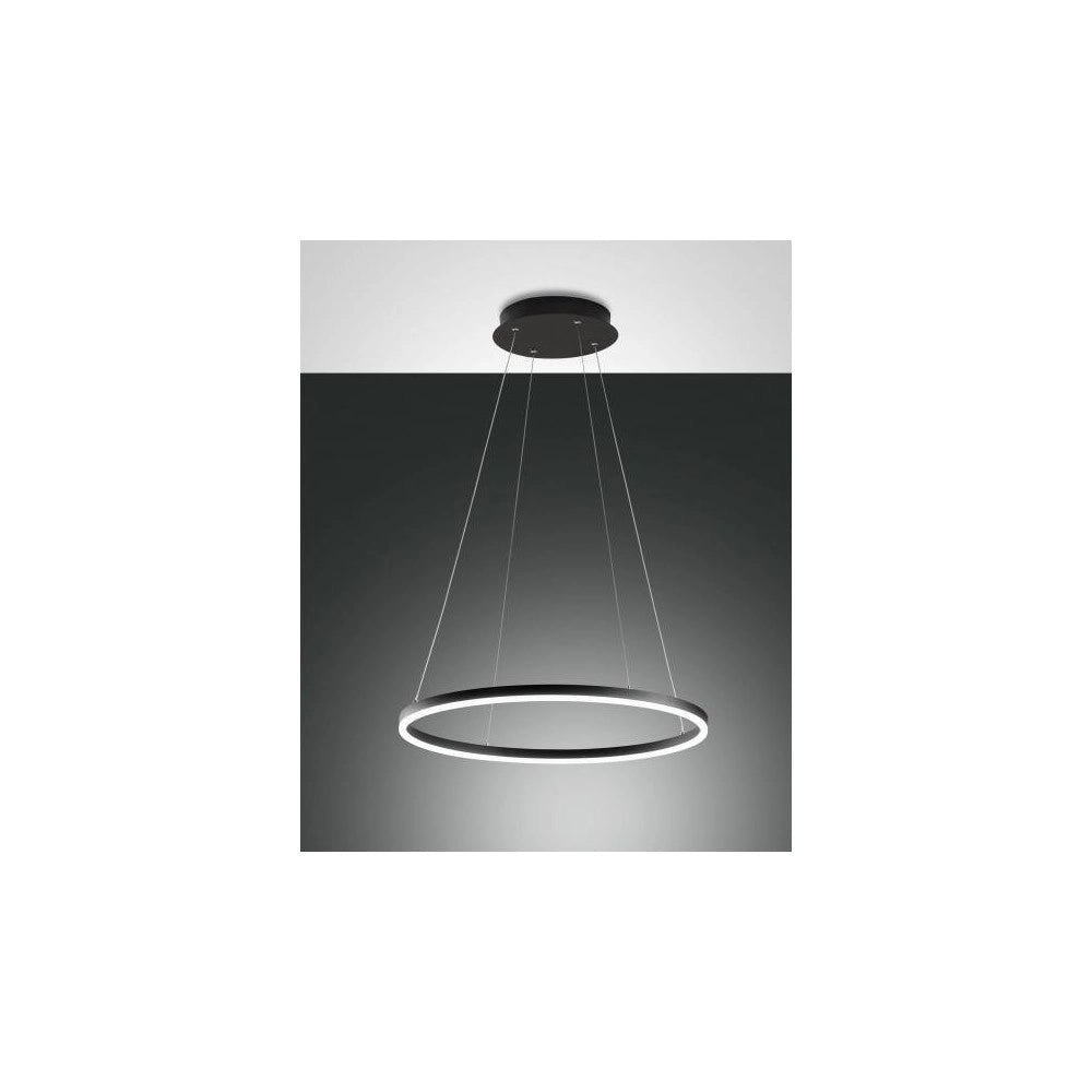 Lampadario a sospensione GIOTTO a led 36W nero 3508-40-101 Fabas Luce