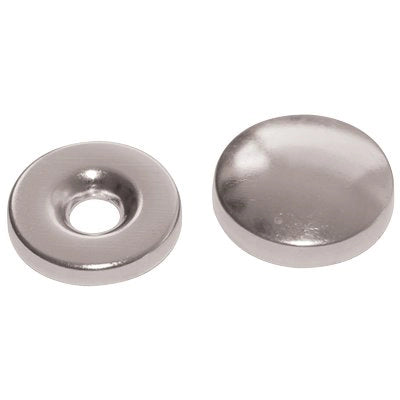 ORLO SOTTOVITE + BORCHIA - OTTONE NICHELATO MM 20 CF=PZ 200- 1 confezioni