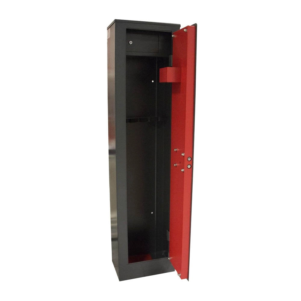 Armadio Porta Fucili Classic 3 Posti Effe con Tesoretto Cm 25X20 H.cm 145