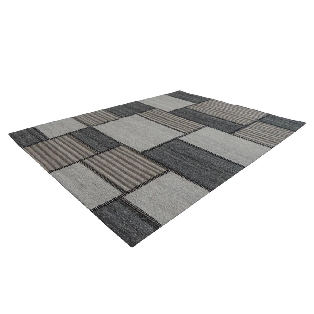 Tappeto Phoenix 112 in lana naturale e crema
