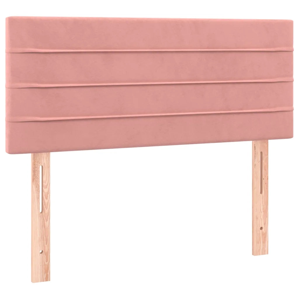 Testiera | Testata Rosa 80x5x78/88 cm in Velluto