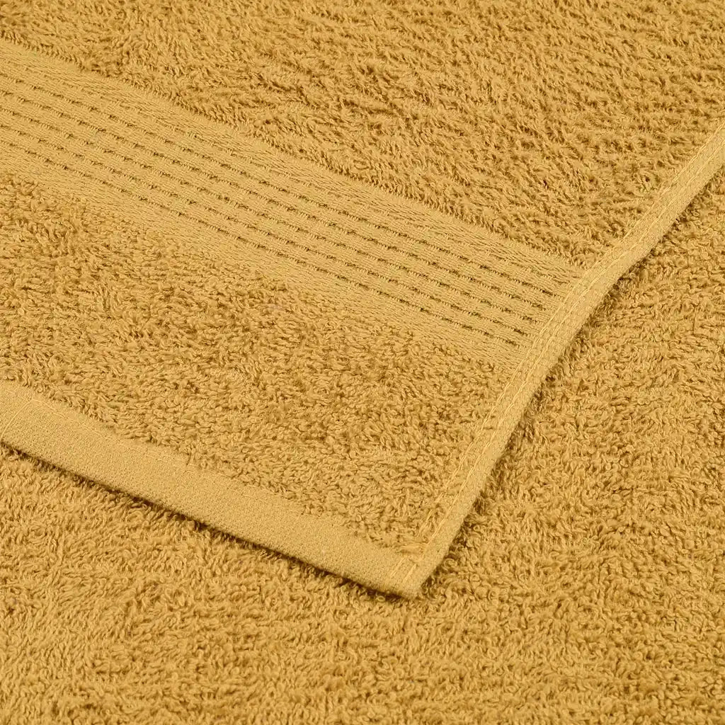 Asciugamani per sauna FROGN 10 pezzi Oro 80x200 cm 360 g/m2