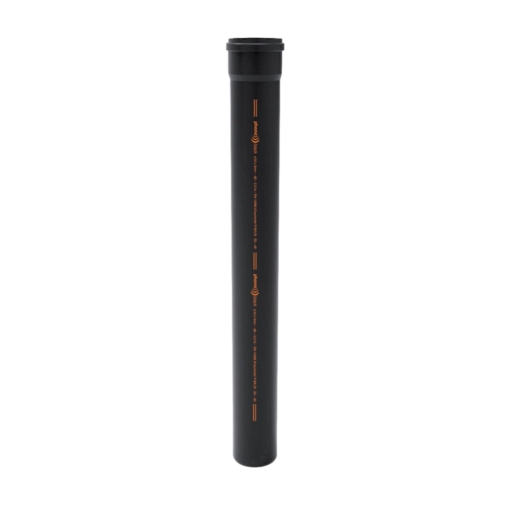 TUBO PHONO BLACK 1 BICCHIERE- Diam. 75 lungh. 2000- NICOL- pezzi 1