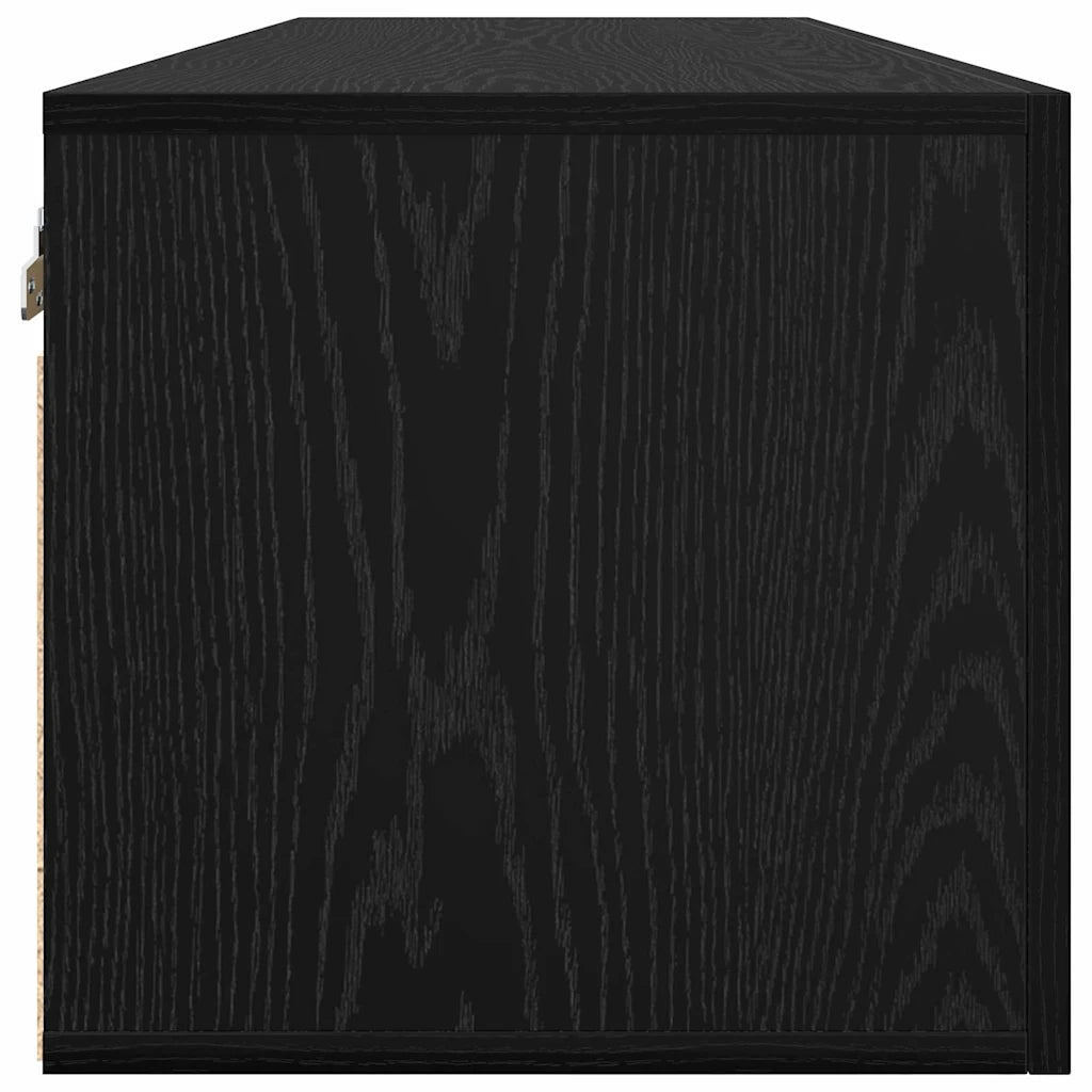 Armoire Murale 100 x 36,5 x 35 cm Bois d'ingénierie Chêne noir