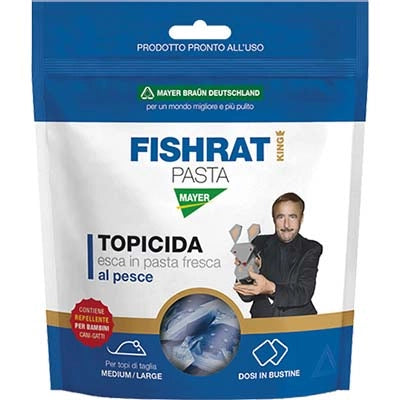 TOPICIDA FISHRAT KING MAYERBRAUN - PASTA AL PESCE  GR 150- 36 pezzi