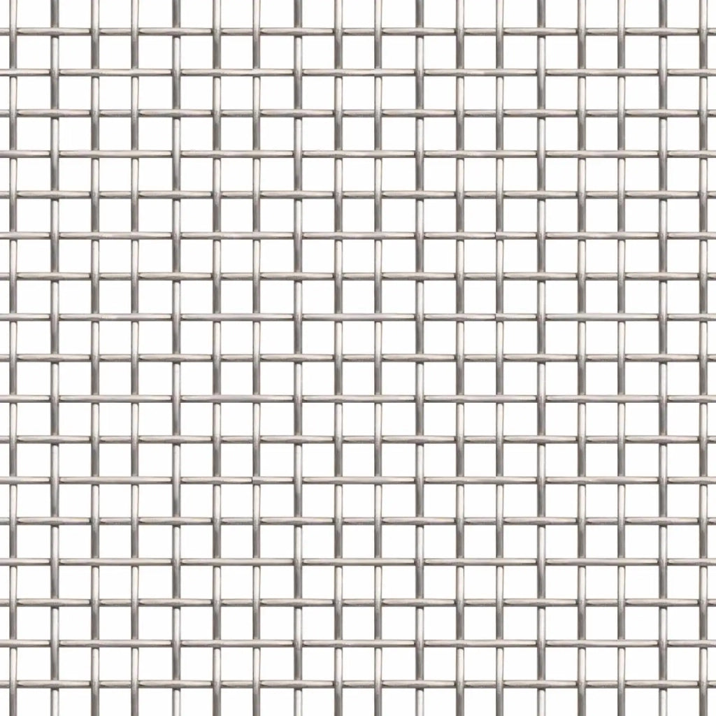 Rete per schermatura 40 x 1000 cm 8 Mesh Argento 42039667