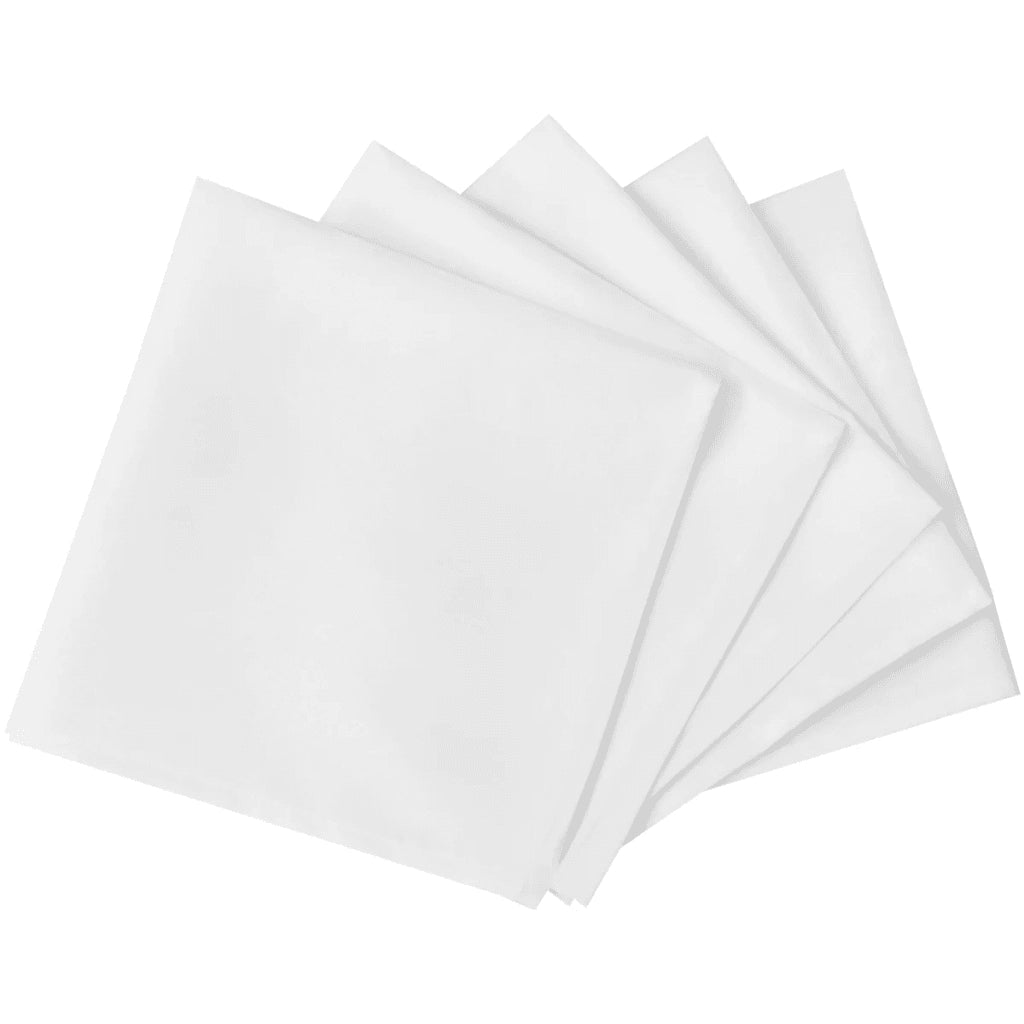 Tovaglioli da Tavola 25 pz Bianchi 50 x 50 cm CFW7293009