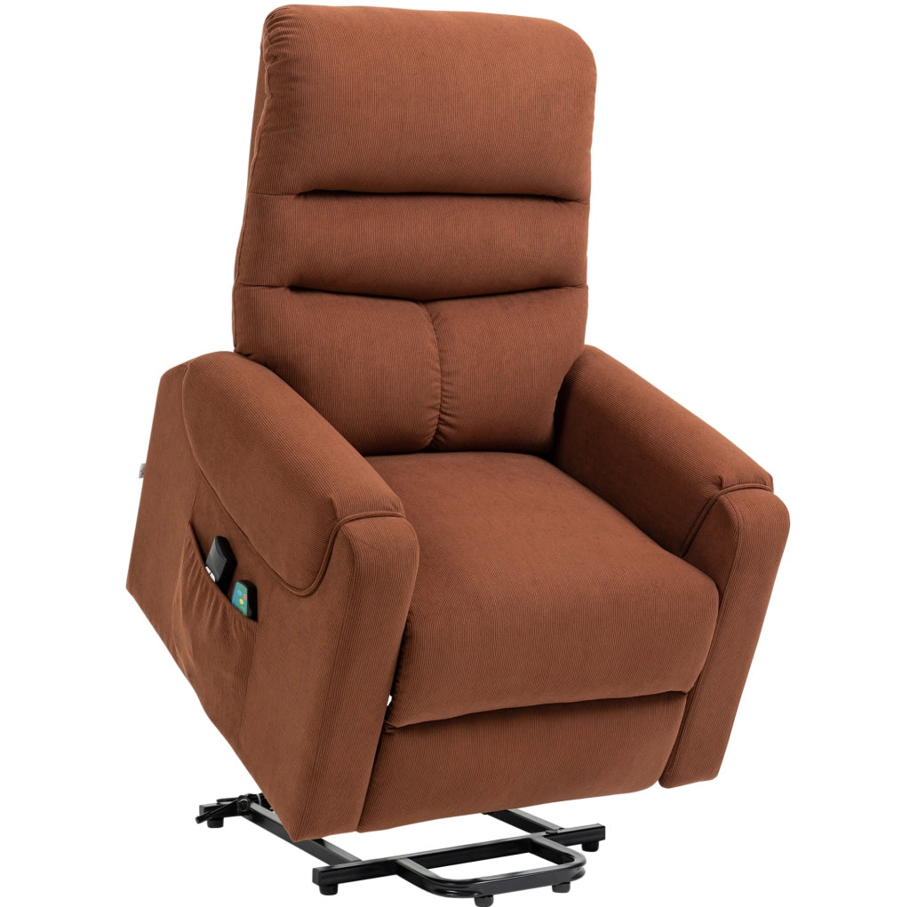 Poltrona relax elettrica alzapersona con massaggio e calore