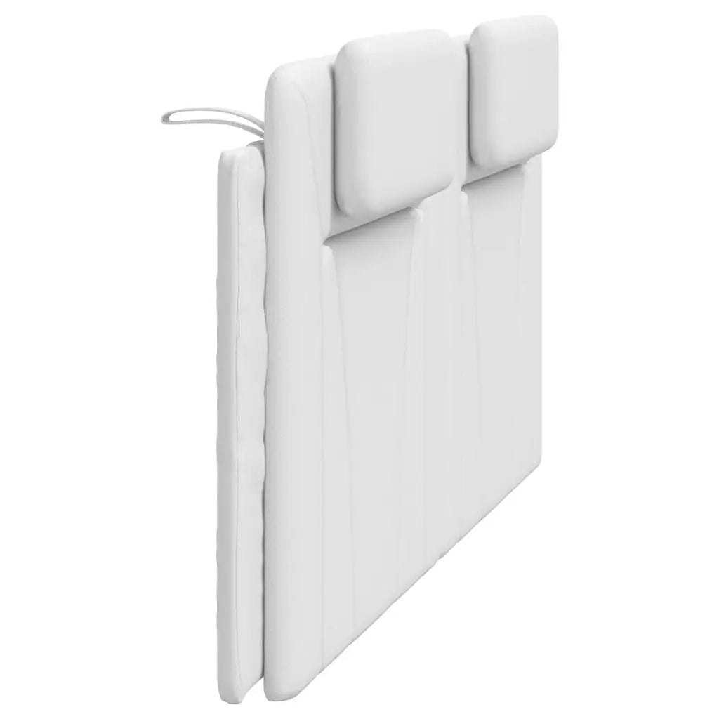 Cuscino Testiera Viana Bianco 183 cm in Similpelle 374812