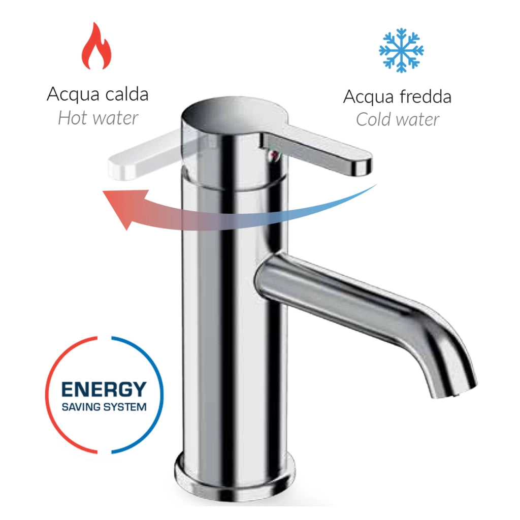 MISCELATORE MONOCOMANDO BIDET LINEA TEN- Cromo- TIEMM- pezzi 1