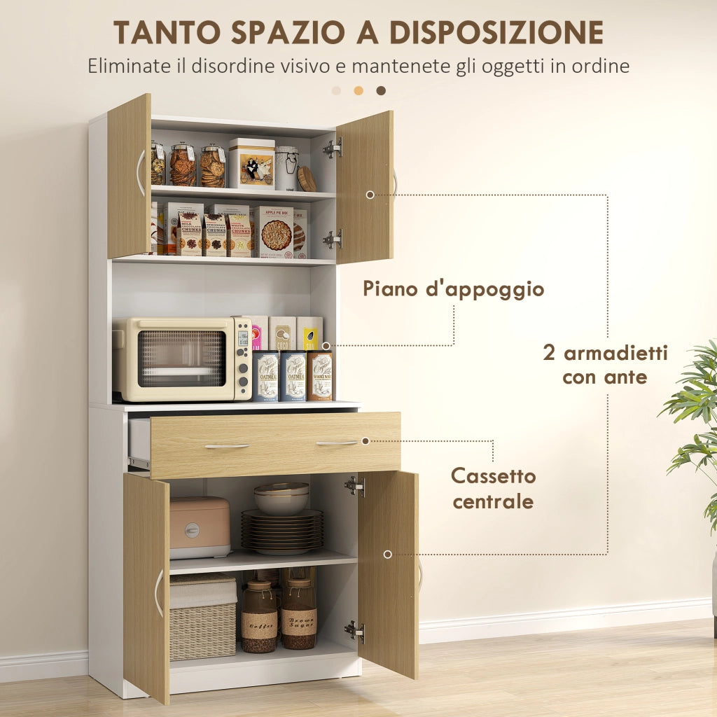 Credenza ¨C Minimal ¨C Legno 80x40x180cm