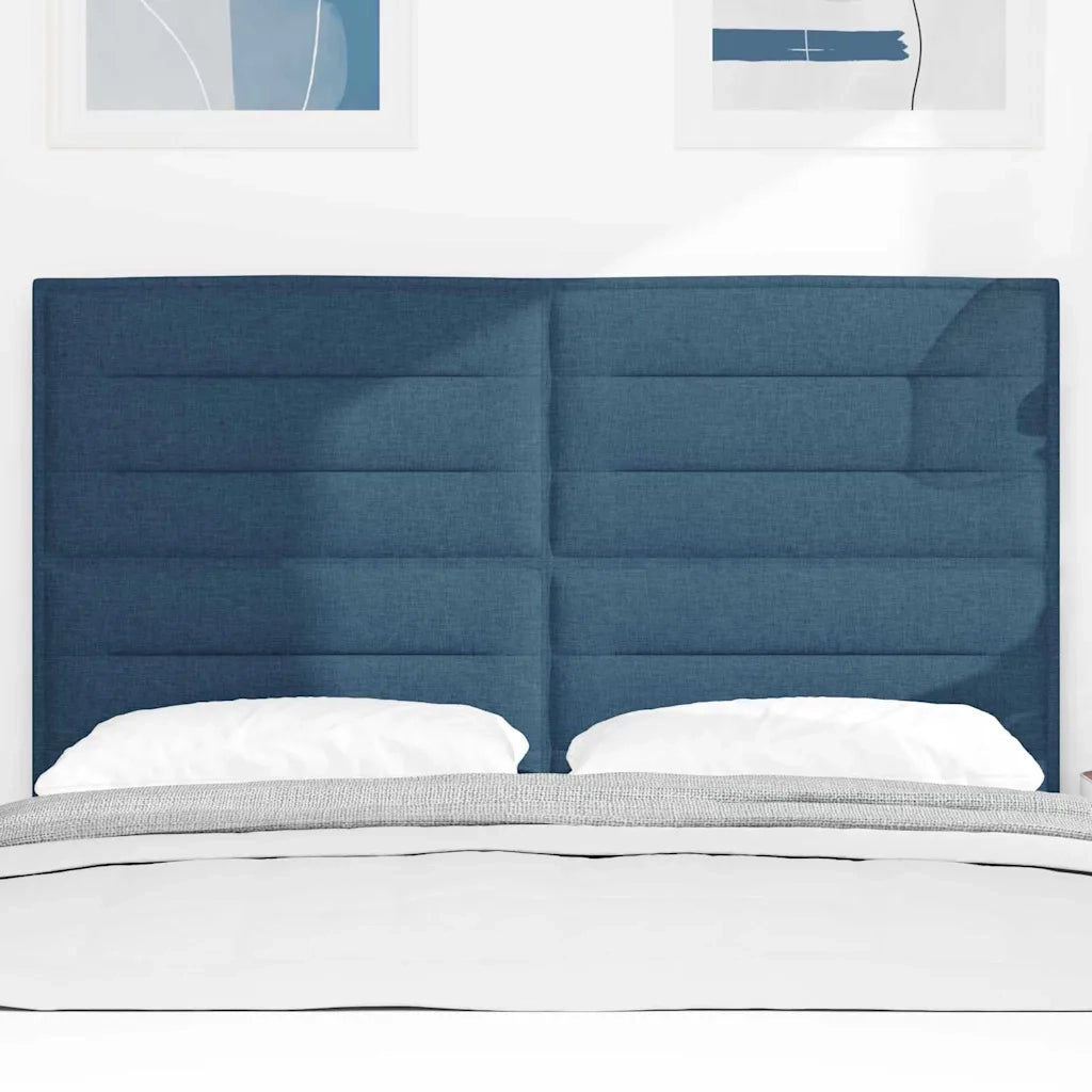 Testiera Blu 144 cm Tessuto 3337690
