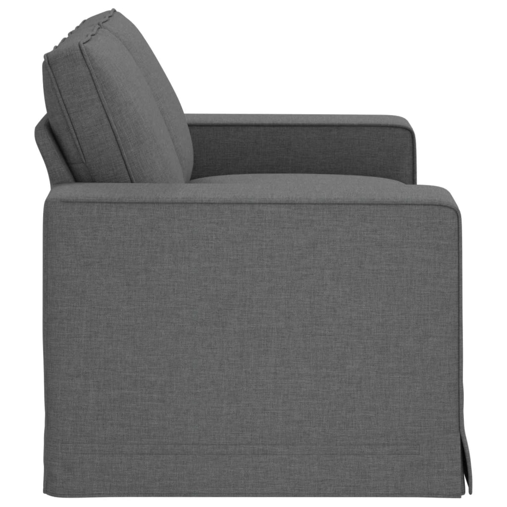 Divano Grigio scuro 162 x 80 x 82 cm Tessuto 42024384
